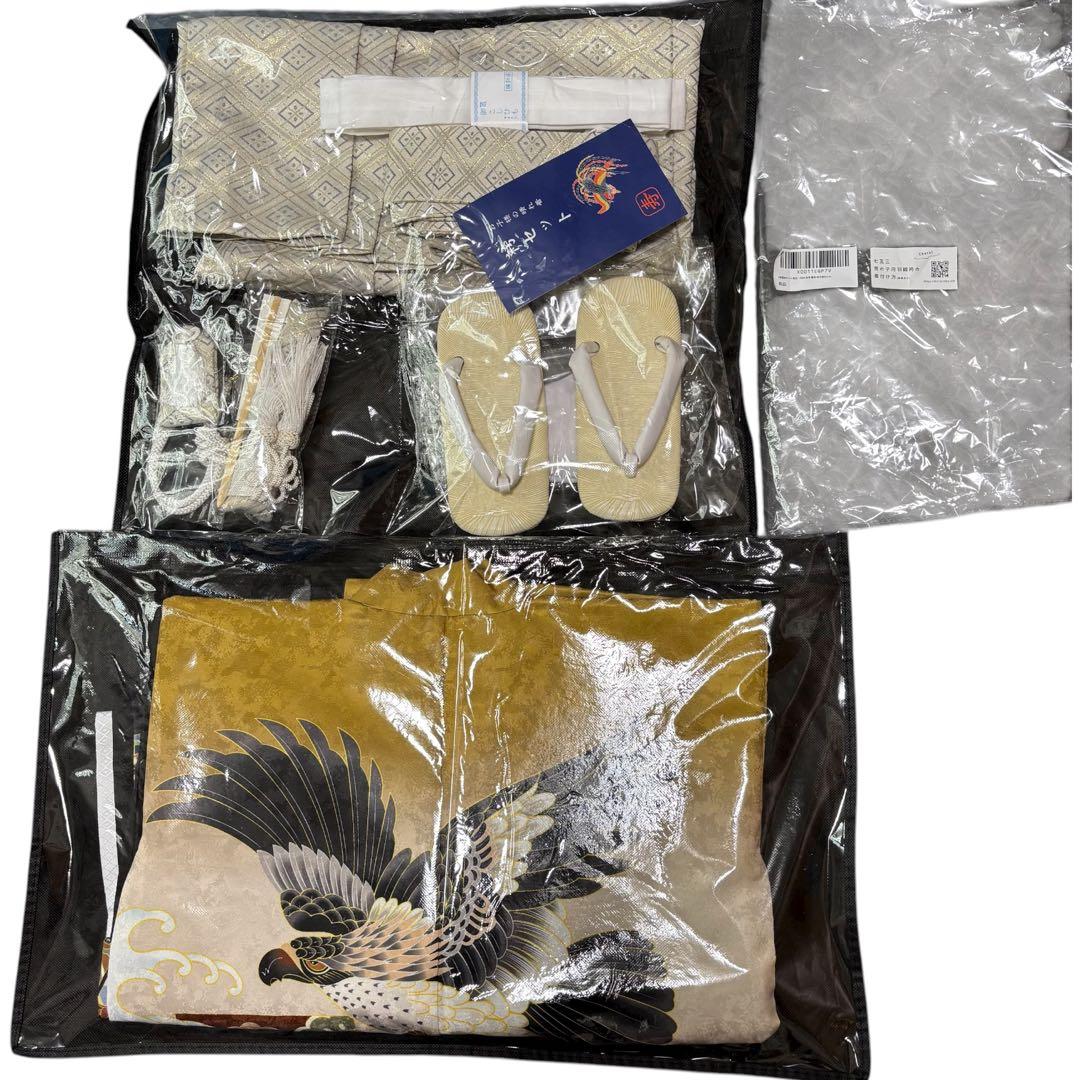 七五三 五歳 男の子 着物フルセット 京越キョウエツ