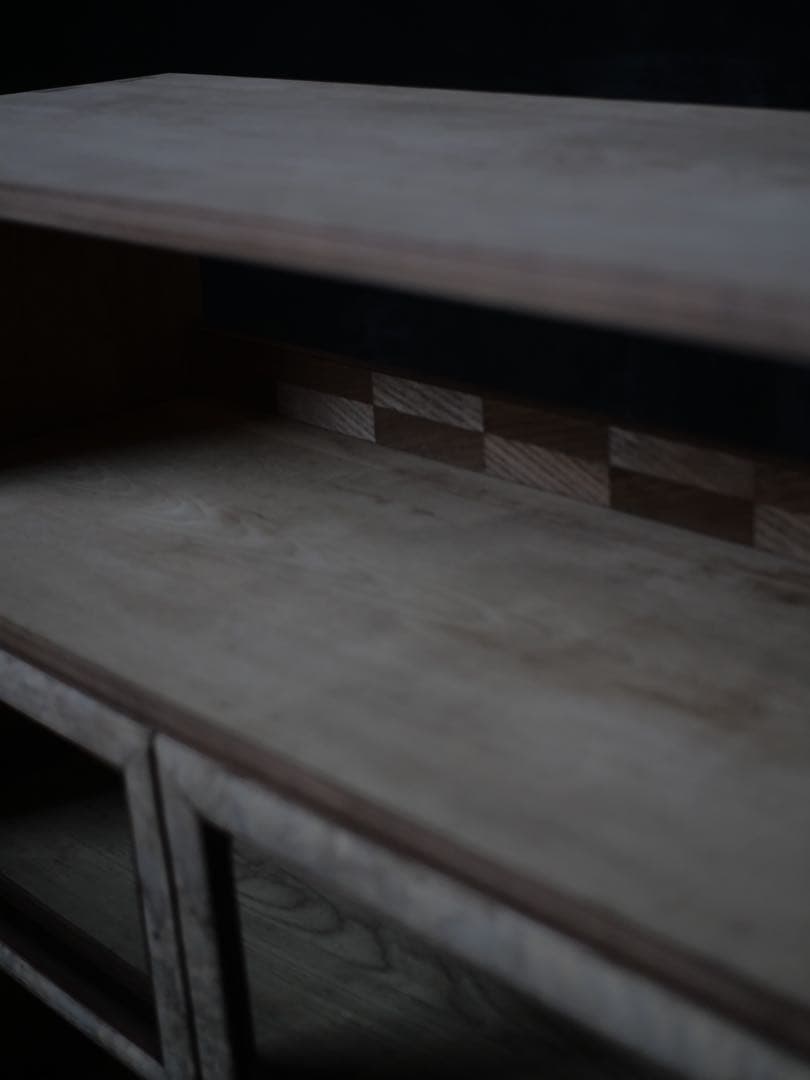 食器棚　収納棚　棚　本棚　木箱　収納　古家具　古道具　アンティーク　昭和レトロ