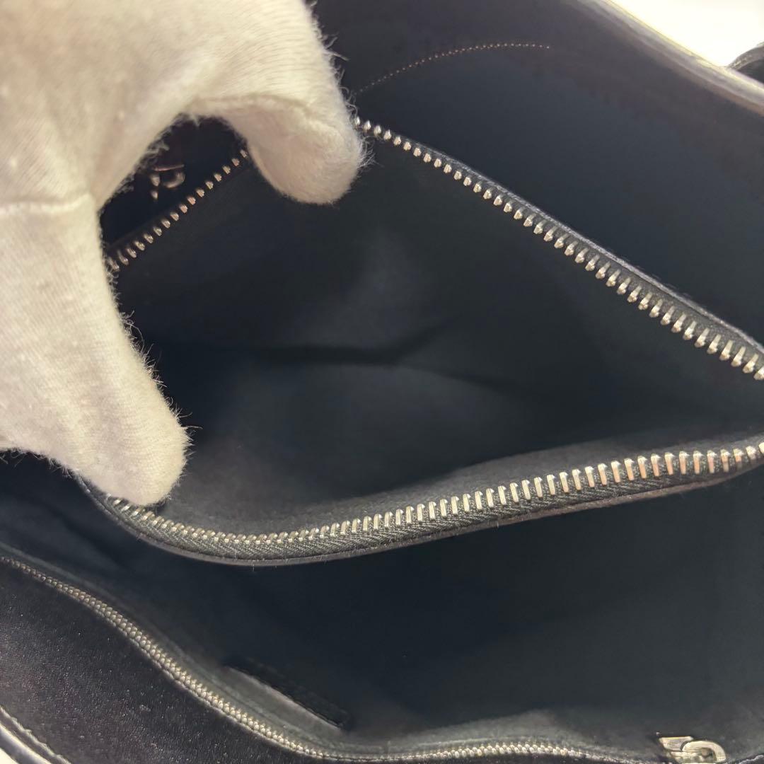 【美品】 HIROFU ヒロフ DUO デュオ トートバッグ ハンドバッグ 黒