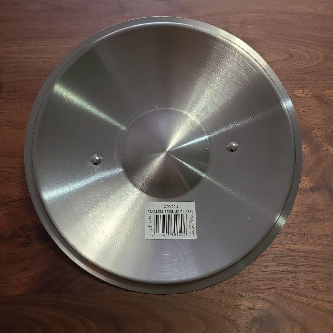 【ブラックフライデー】フランス製deBuyerIH対応20センチ銅ソテーパン蓋付