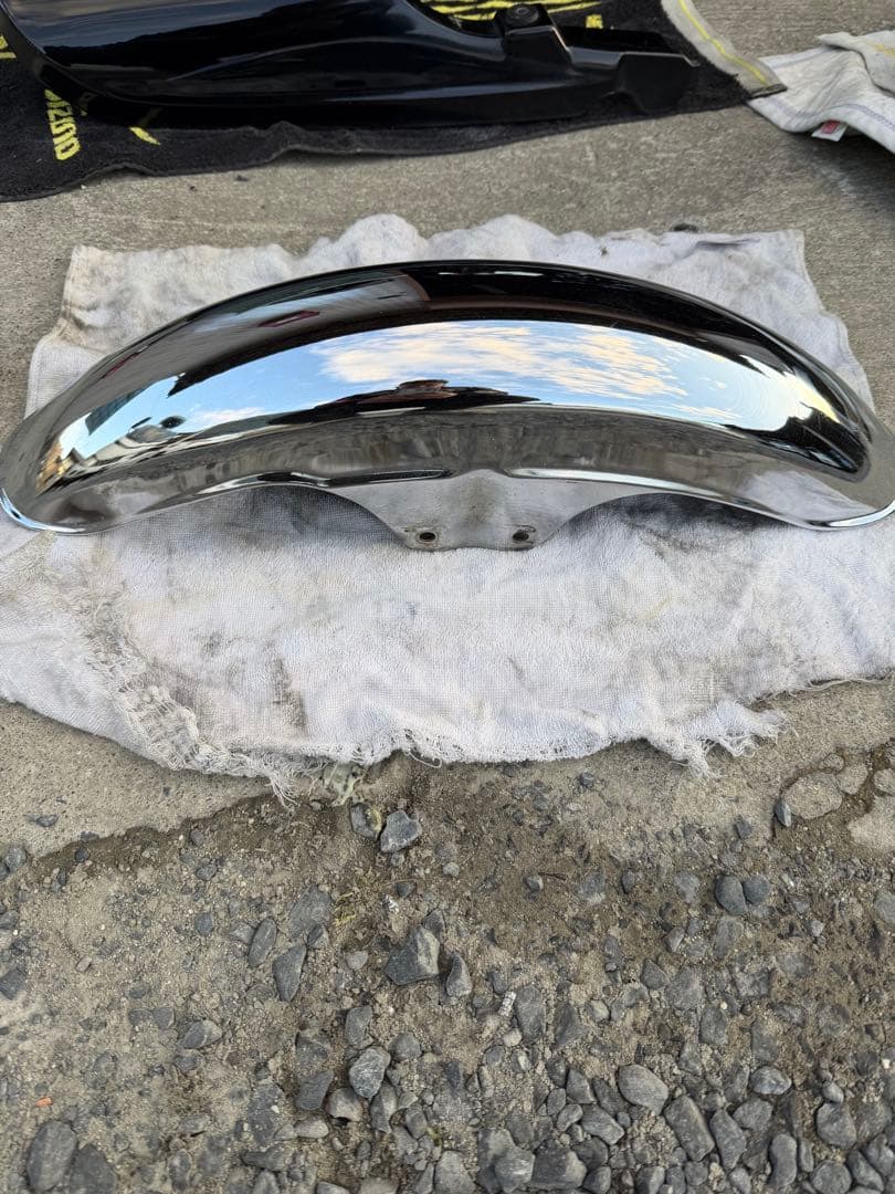 kz1000LTD フロントフェンダー