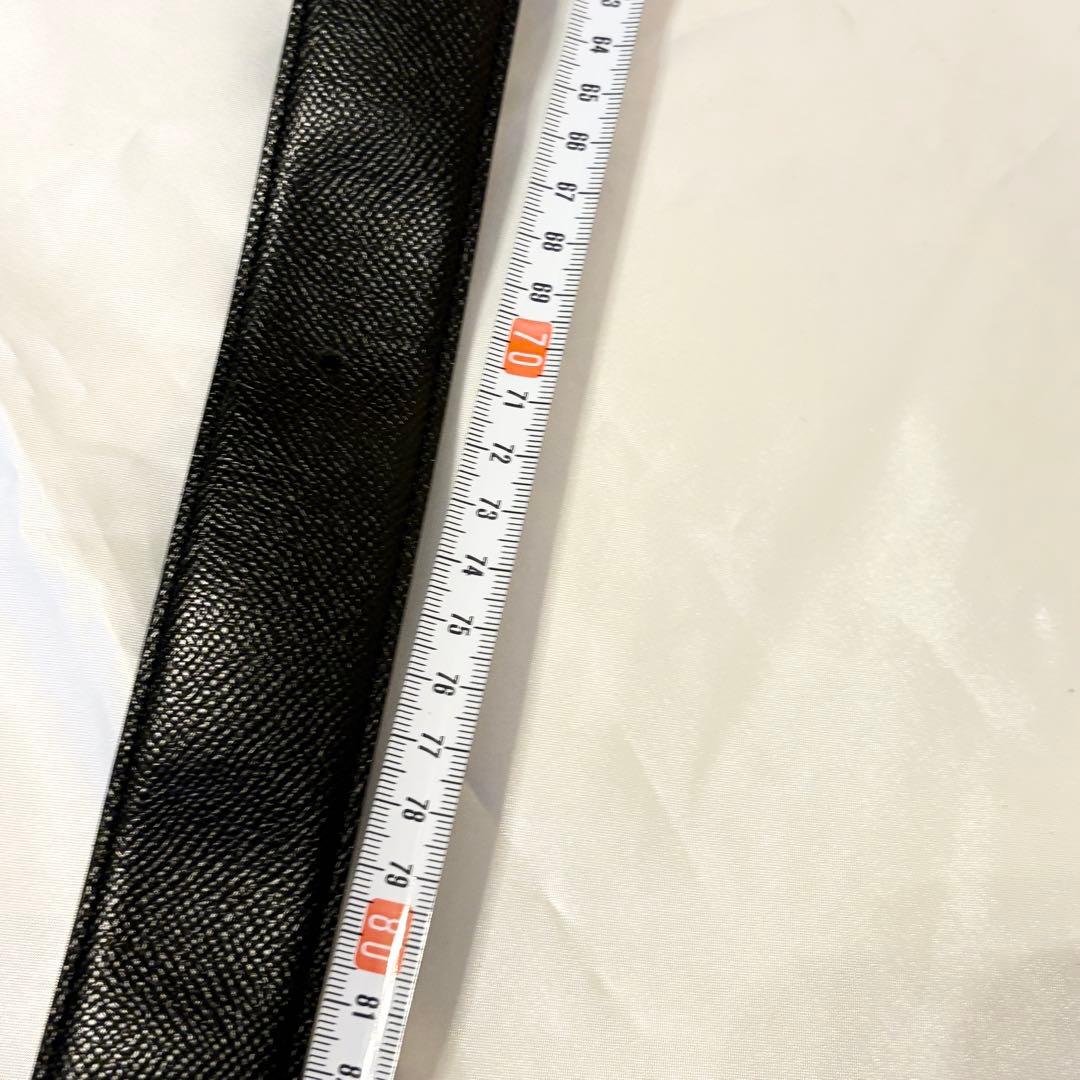 ブルガリ ベルト 黒 ロゴリング シルバー　メンズ レディース