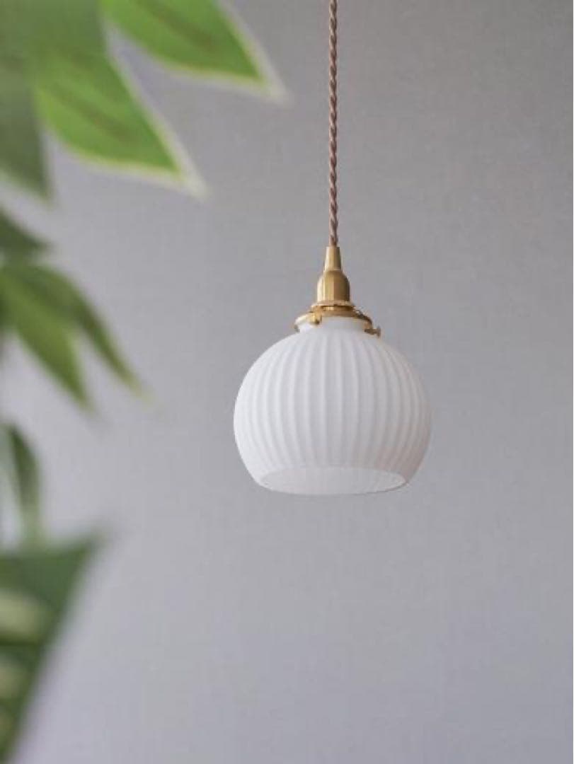 ヴィンテージ風ペンダントライト ホワイト