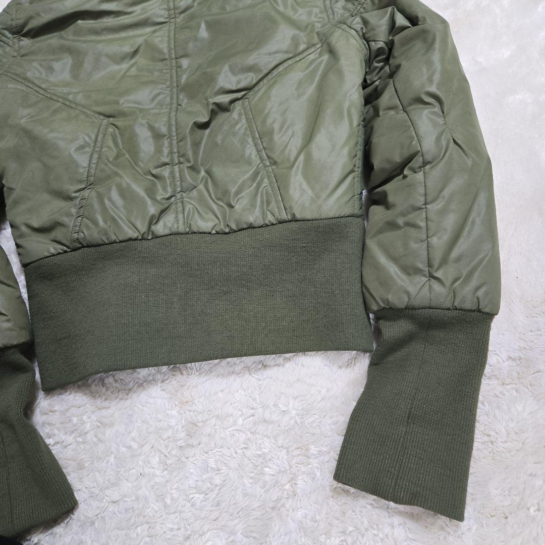 希少 00s 初期 マウジー N-2B フェイクデリック社 クロップド 短丈