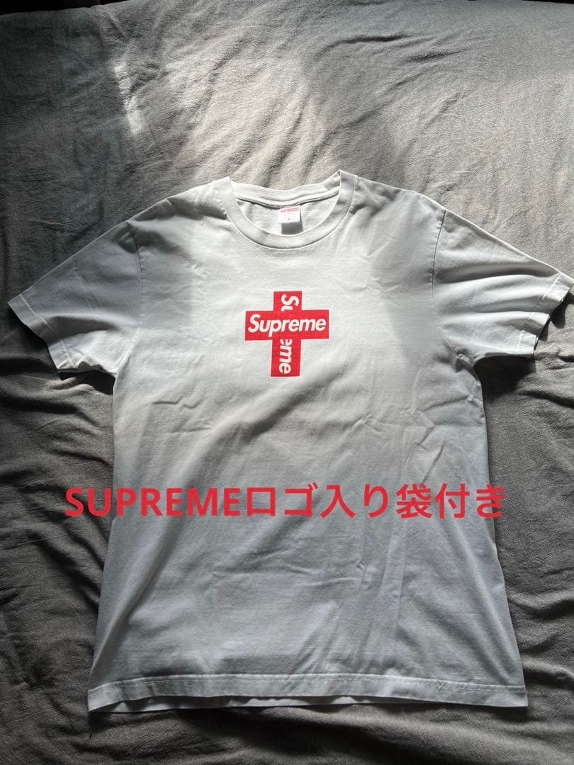 本日最終値下！Supreme Cross box logo Tシャツ Mサイズ
