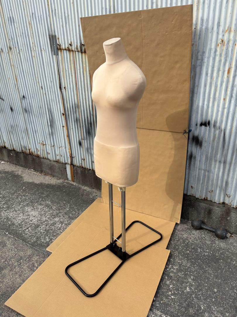 アンティークな和装トルソー　べージュ着付けマネキン 和装ボディ女性用 着物着付け