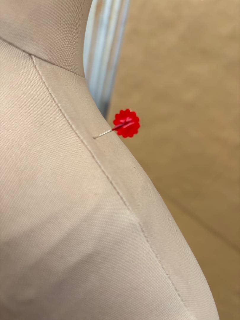 アンティークな和装トルソー　べージュ着付けマネキン 和装ボディ女性用 着物着付け