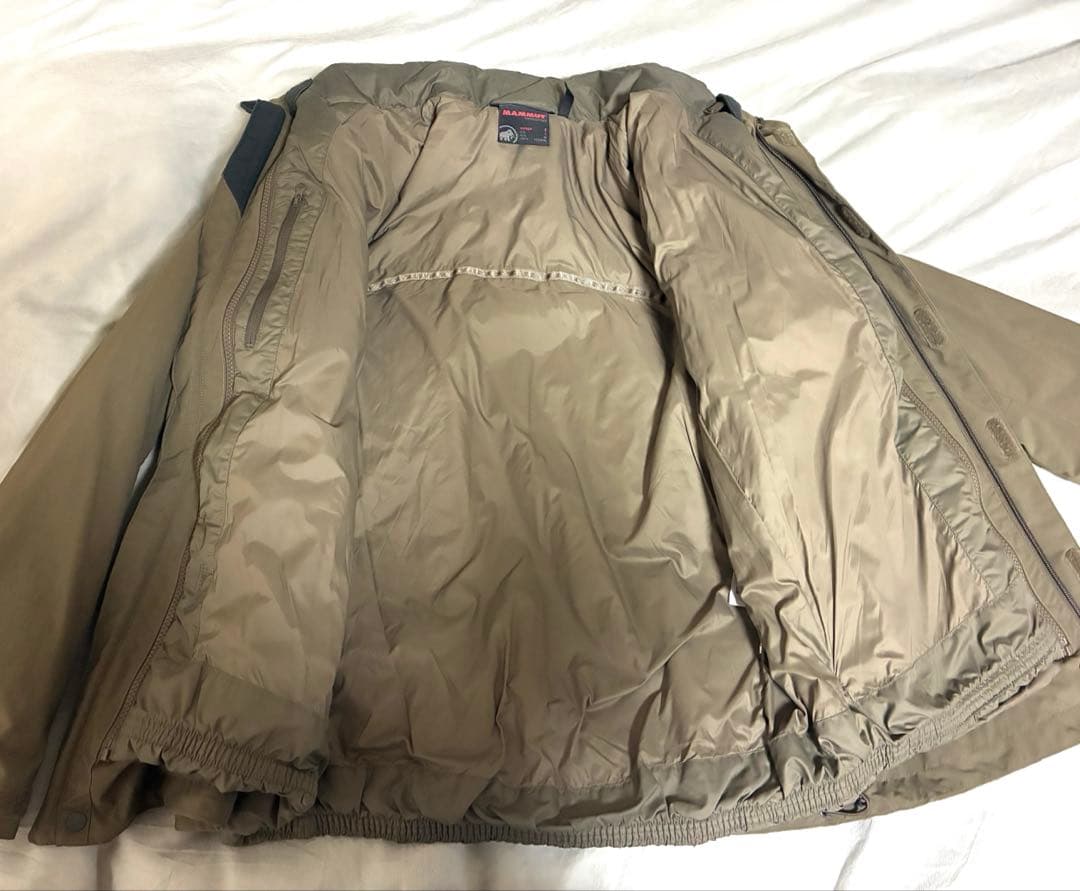 【値下げ】Mammut カーキ マウンテンパーカー