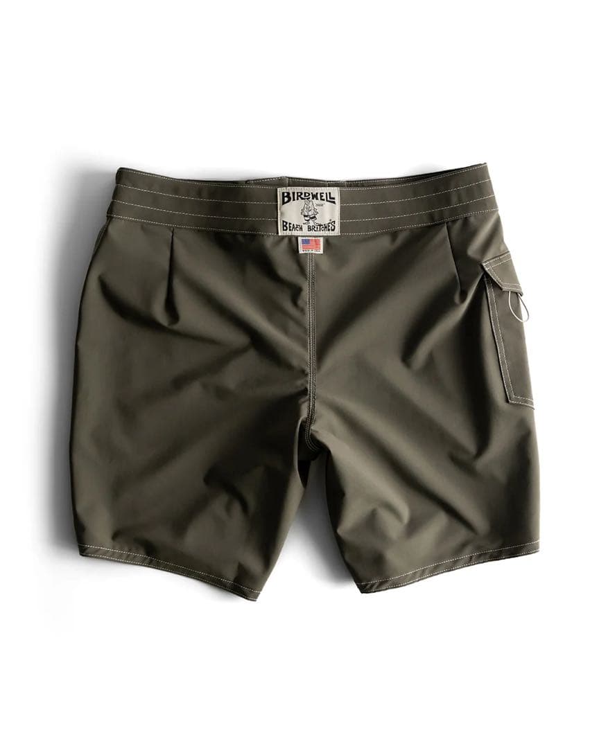 新品 アメリカ BIRDWELL 808 BOARDSHORTS オリーブ 31