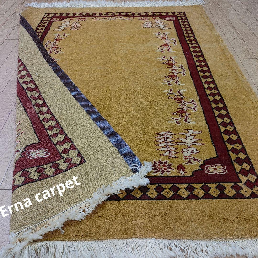 ペルシャ絨毯 新品 153x112 手織り クルド・ グーチャン産 persia