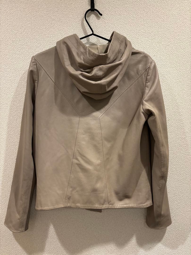 【美品】希少　ヘルムートラング　本革フード付きレザージャケット