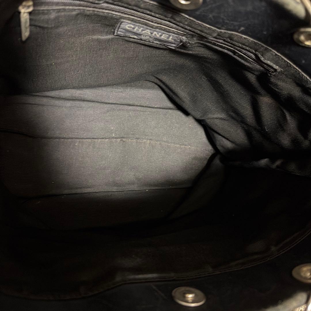 ヴィンテージ シャネル レザートートバッグ