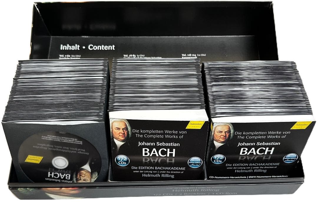 ＜CD172枚組＞バッハ作品全集