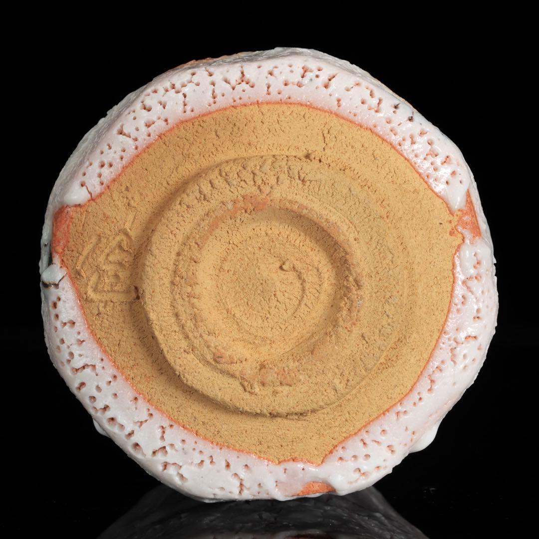 美濃焼名工 加藤健 志野茶碗 箱付 源九郎窯 茶道具 抹茶碗 古美術 骨董品