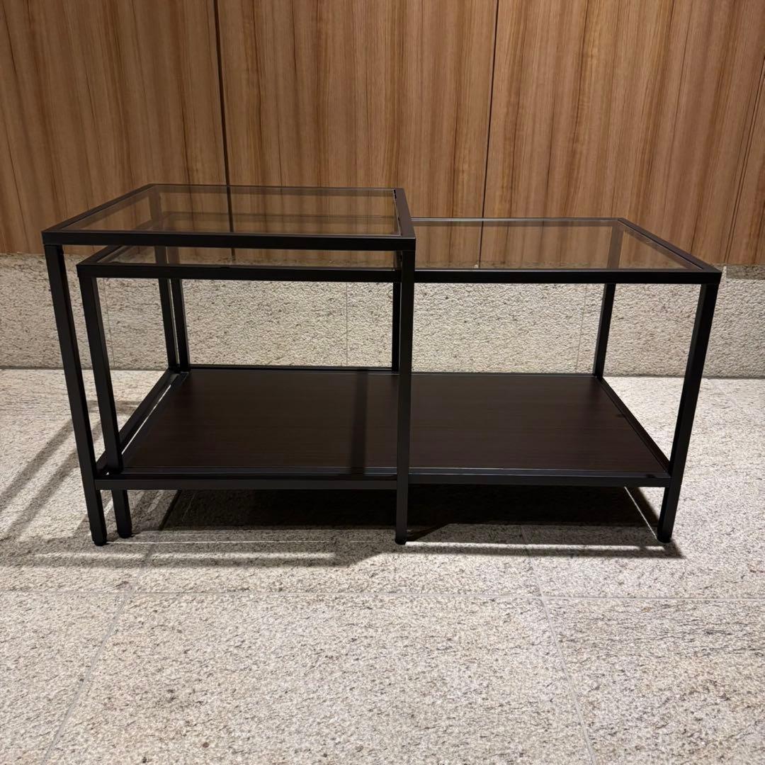 IKEA VITTSJÖ ヴィットショー ネストテーブル 2点セット