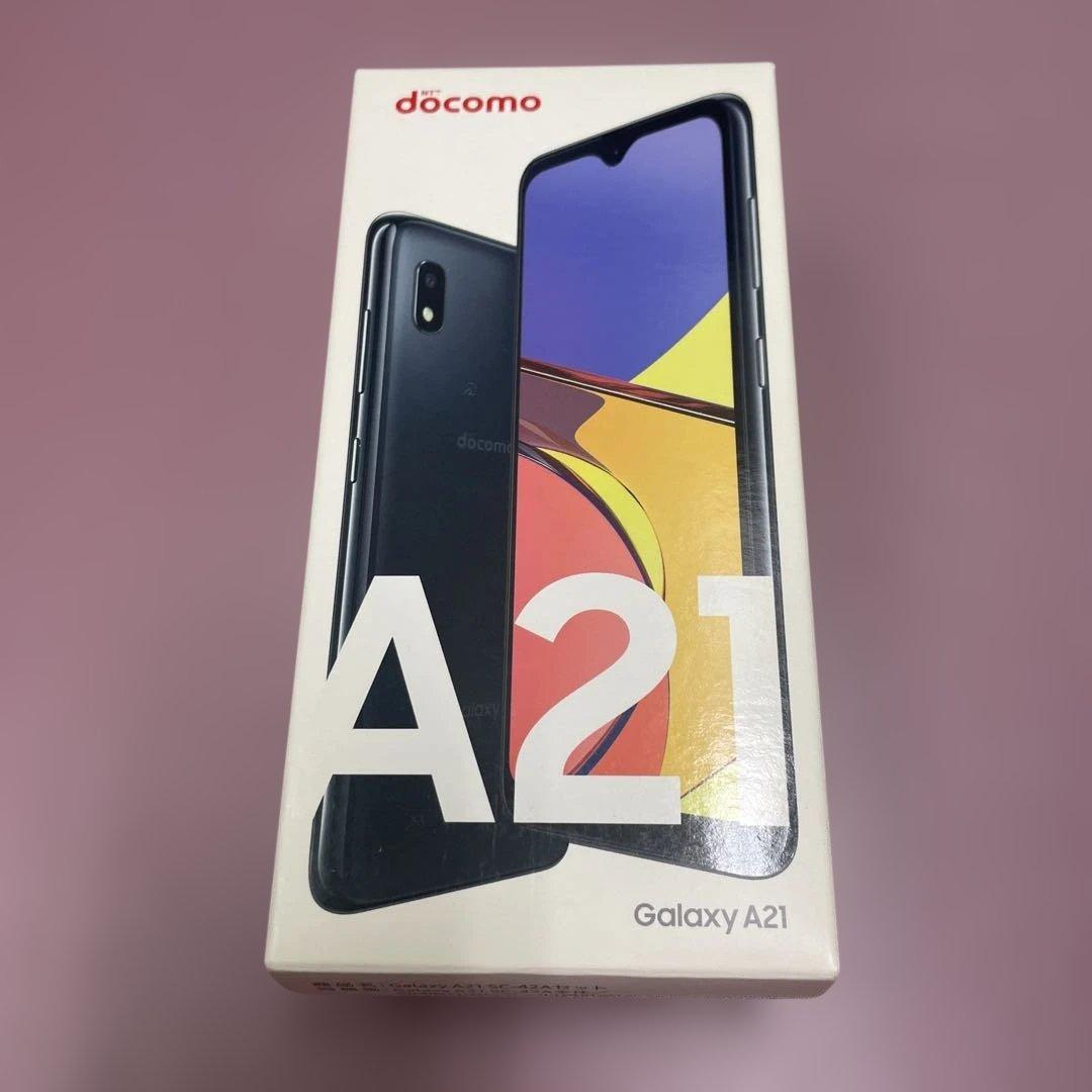 【未使用】docomo Galaxy A21 SC-42Aセット ブラック