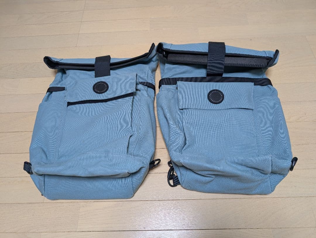 T*B様 FAIRWEATHER pannier bag slate mint