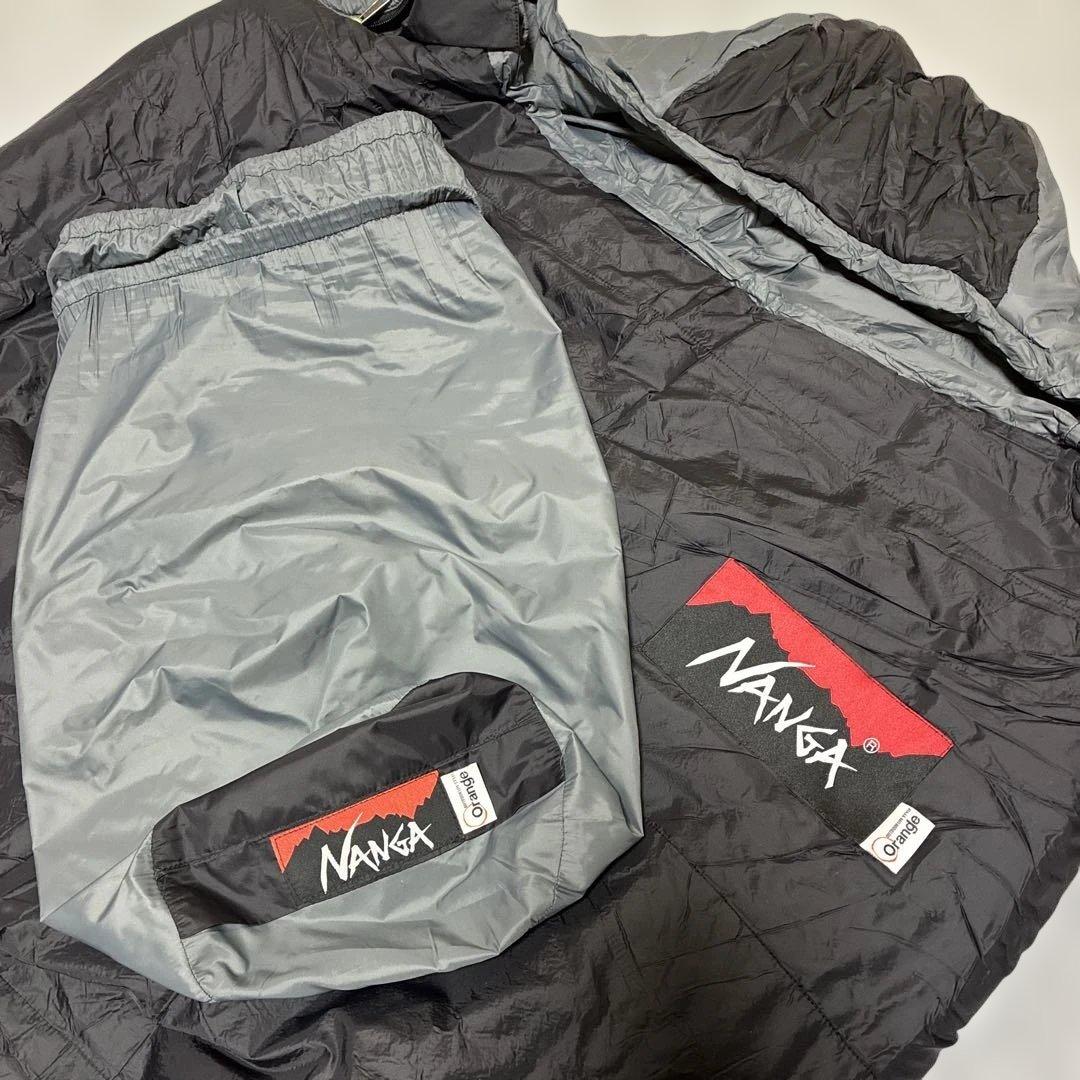 NANGA ナンガ orange 別注　アルピニスト800 シュラフ　寝袋