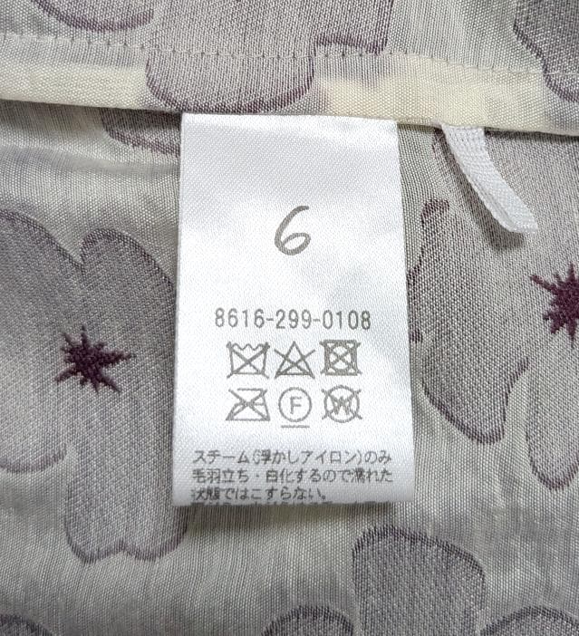 ＜6(ROKU)＞フラワー ジャカード ショートスリーブシャツ