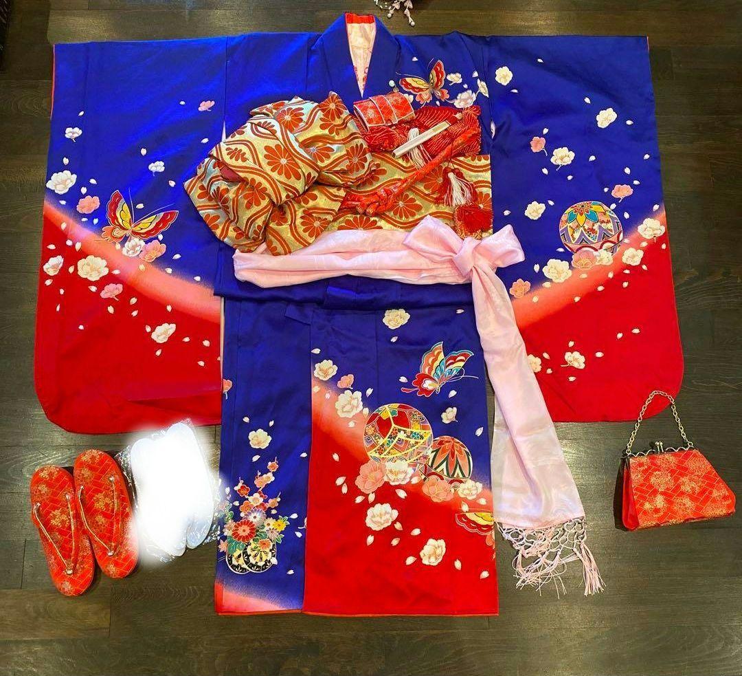 七五三　7才着物フルセット