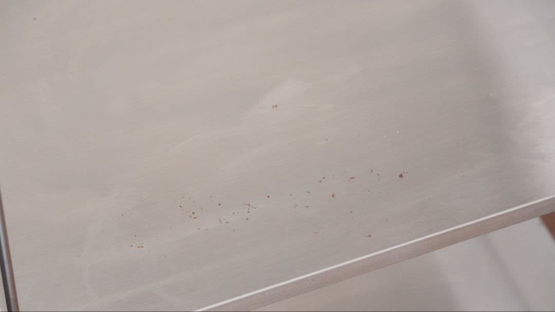 無印良品　ステンレスユニットシェルフ　3段　ワイド　小