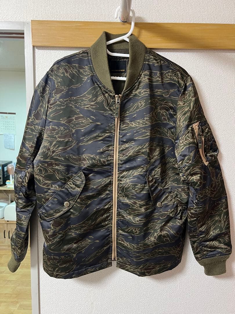 HYSTERIC GLAMOUR MA-1ジャケット 迷彩柄