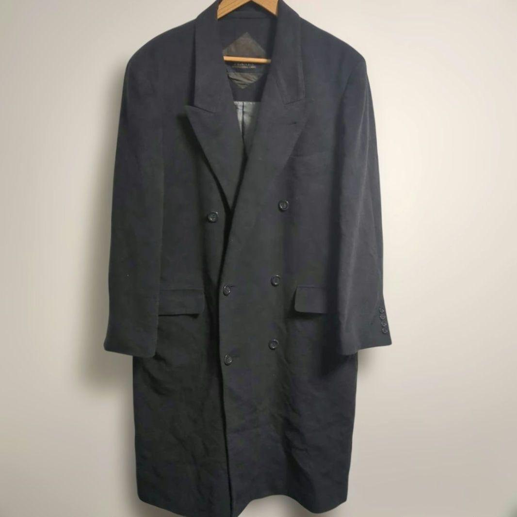 PLANTA　ダブルブレスト　ロングチェスターコート　アンゴラ ツバメ　　46