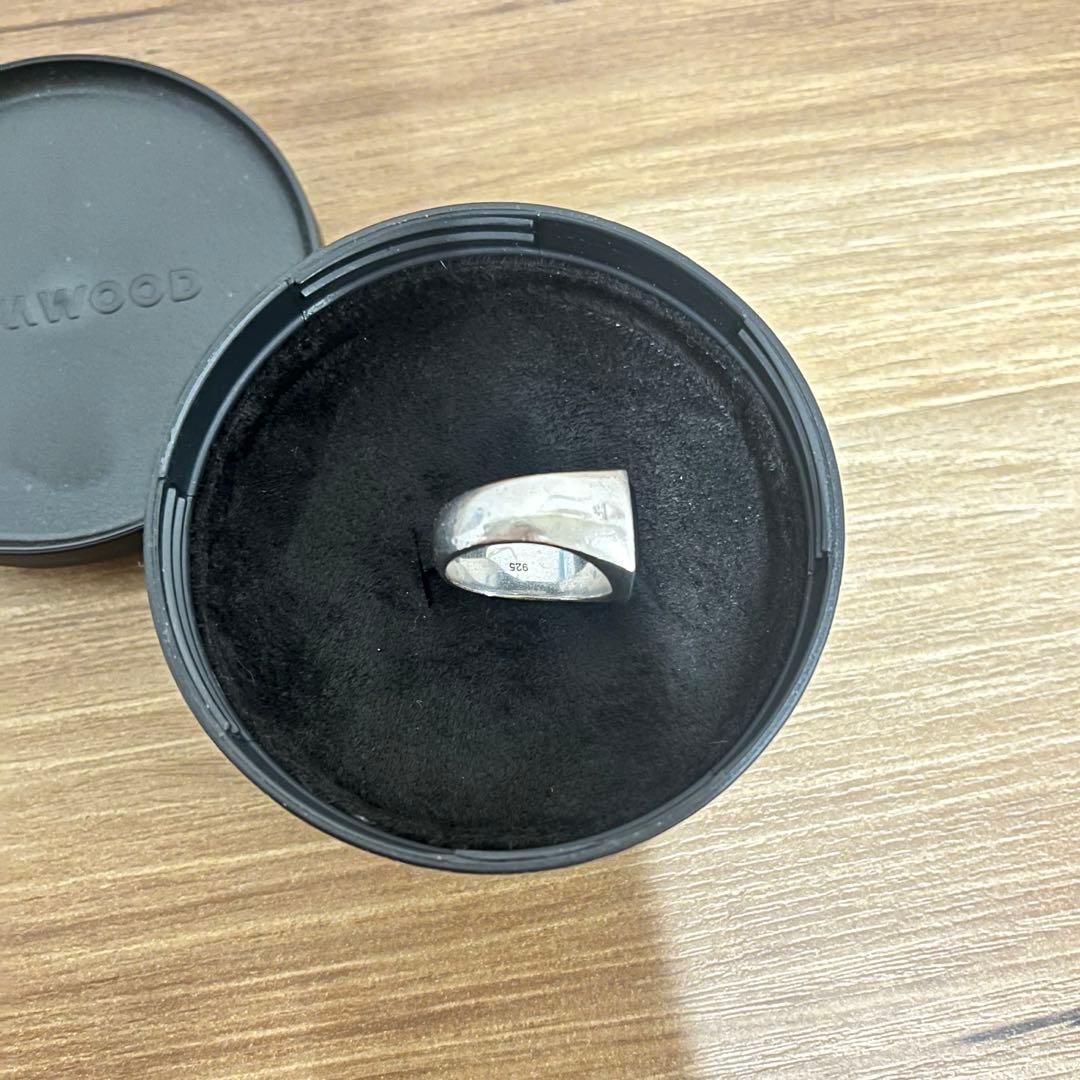 アクセサリー Tom Wood cushion black onyx size 56