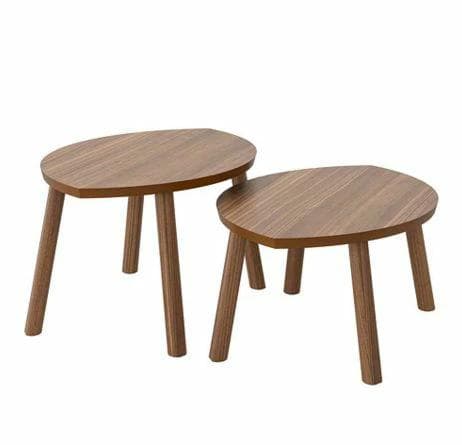 マイコーヒー IKEA ストックホルム ネストテーブル 2点セット