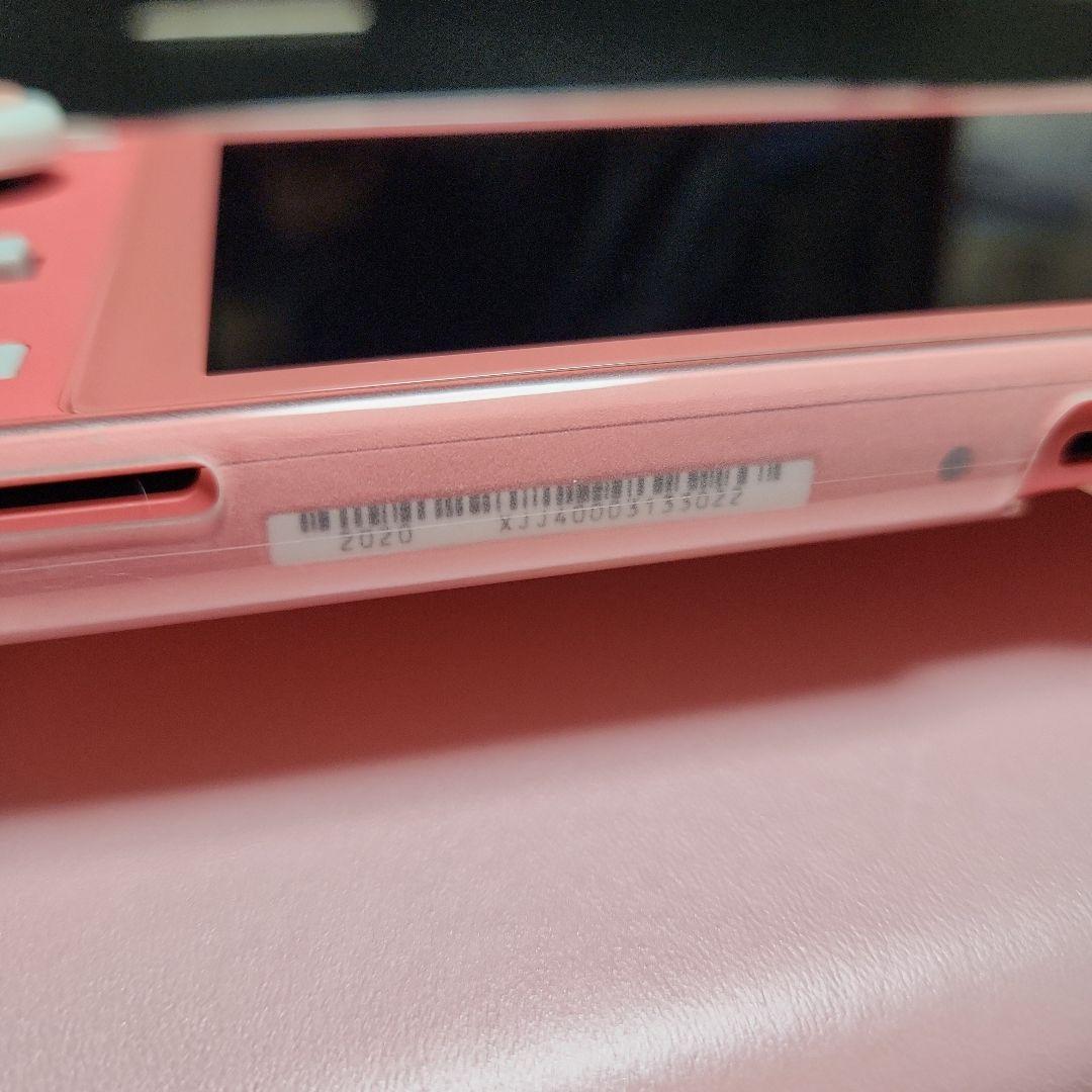 Switchライト ケース カバー付き コーラルピンク