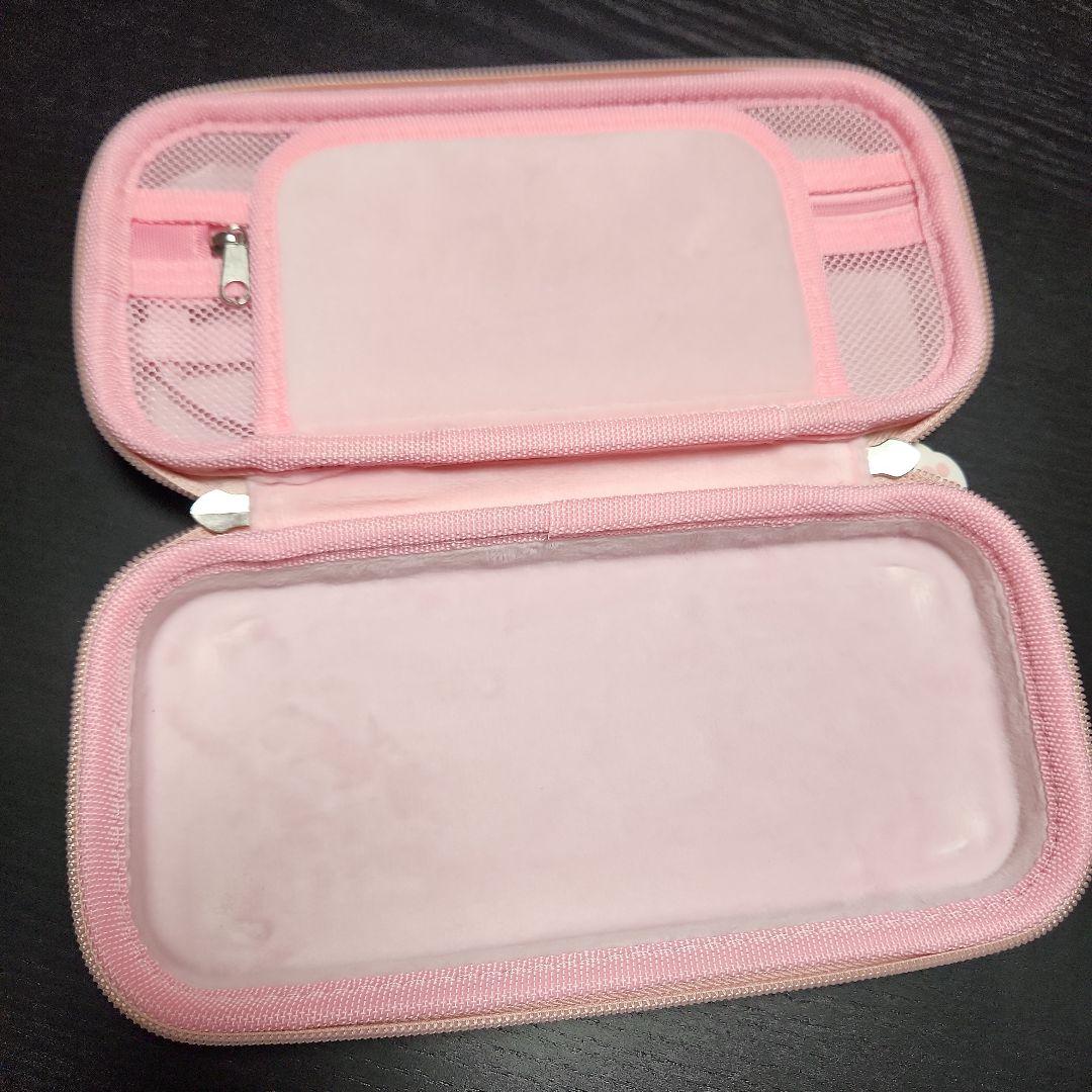 Switchライト ケース カバー付き コーラルピンク