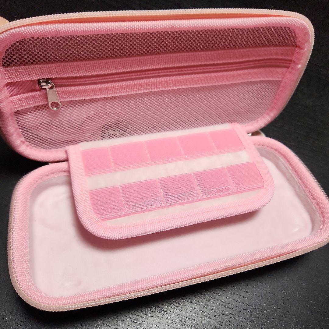 Switchライト ケース カバー付き コーラルピンク