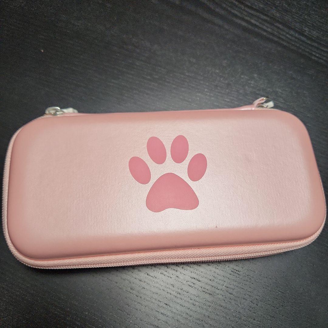 Switchライト ケース カバー付き コーラルピンク