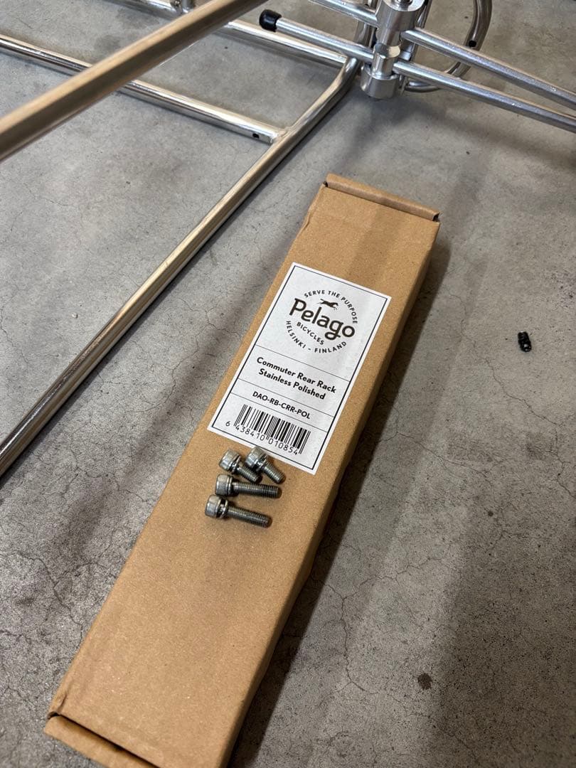 PELAGO ( ペラゴ ) 後ろキャリア COMMUTER REAR RACK