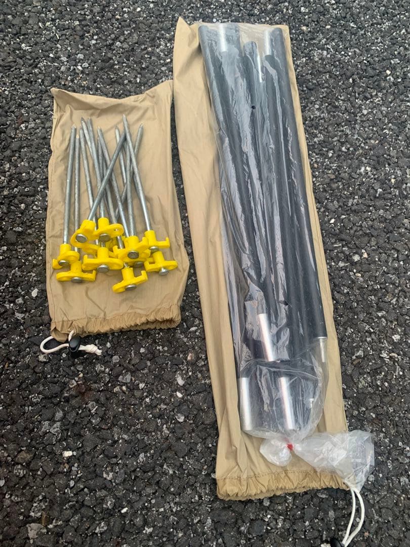 DoD パップフーテント タン