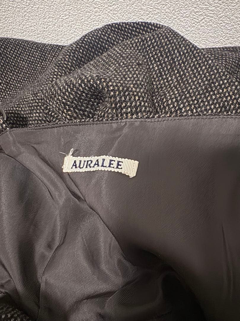 AURALEE／2022AW／WOOL TWEED OVERALL