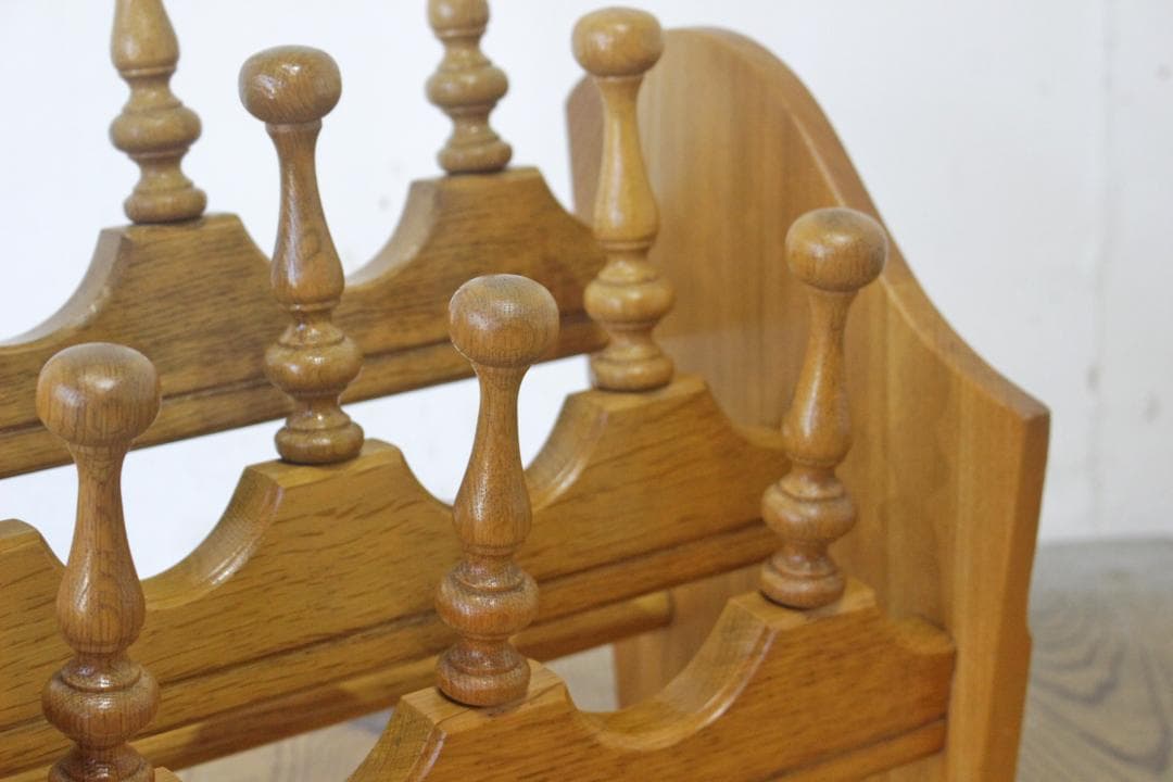 飛騨産業 キツツキ 穂高 スリッパラック 玄関収納 無垢材 ヴィンテージ