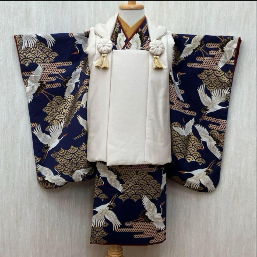 りちゃんさま専用 被布コート着物上下セット 七五三 3歳 男の子 ハンドメイド