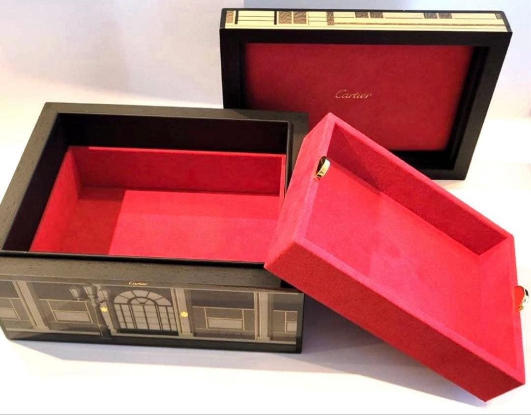 Cartier カルティエ ジュエリーボックス 小物入れ 2段