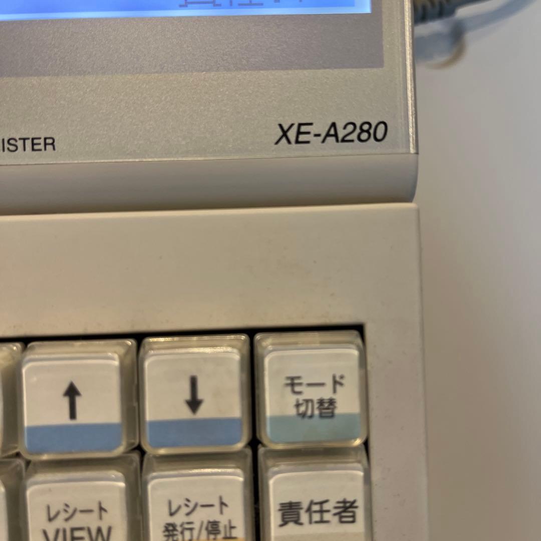 SHARP レジスタ　XE-A280