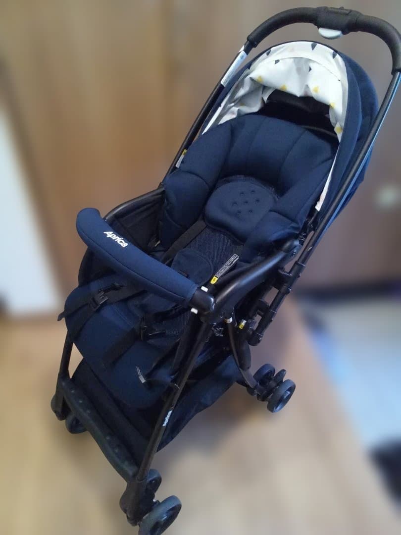 【ほぼ未使用】アップリカ　カルーンエアーメッシュAB　ベビーカー