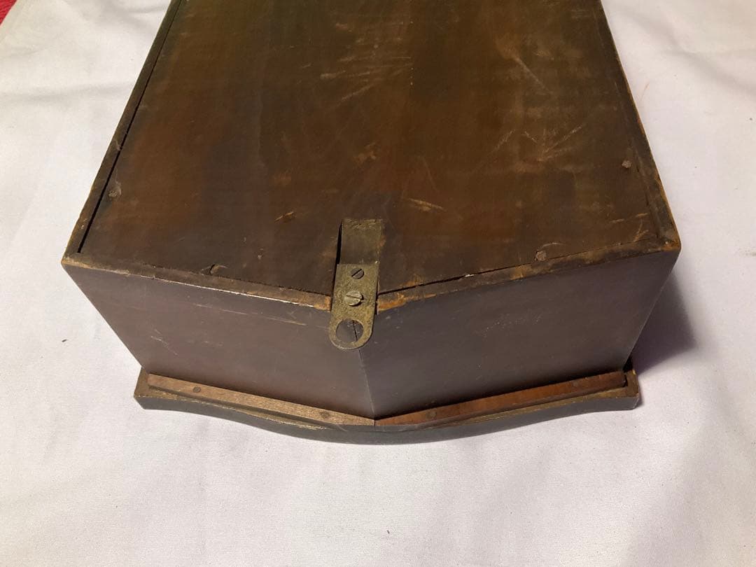 (30)EIKEISHA 振り子ゼンマイ時計　稼働品　アンティーク