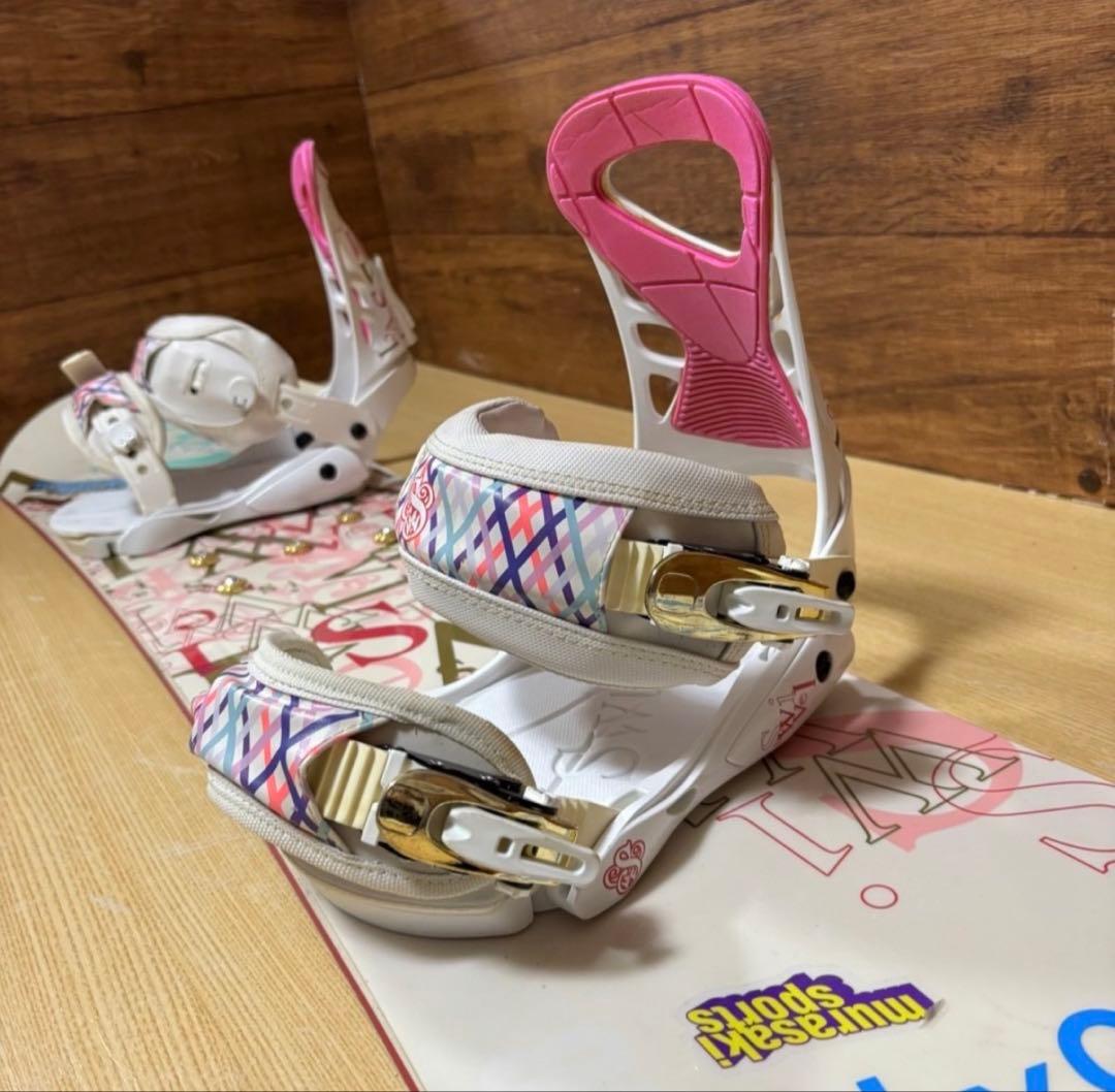 初心者オススメ　SWIVEL スウィベル　K2 レディース スノーボード 3点