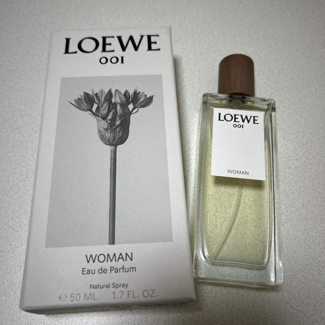 【ほぼ未使用】ロエベ 香水ウーマン 50ml LOEWE 001 WOMAN