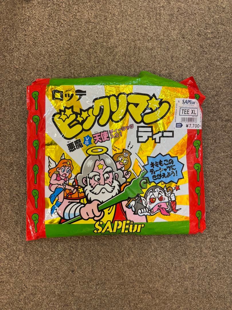 SAPEur ビックリマンTシャツ XL 未使用