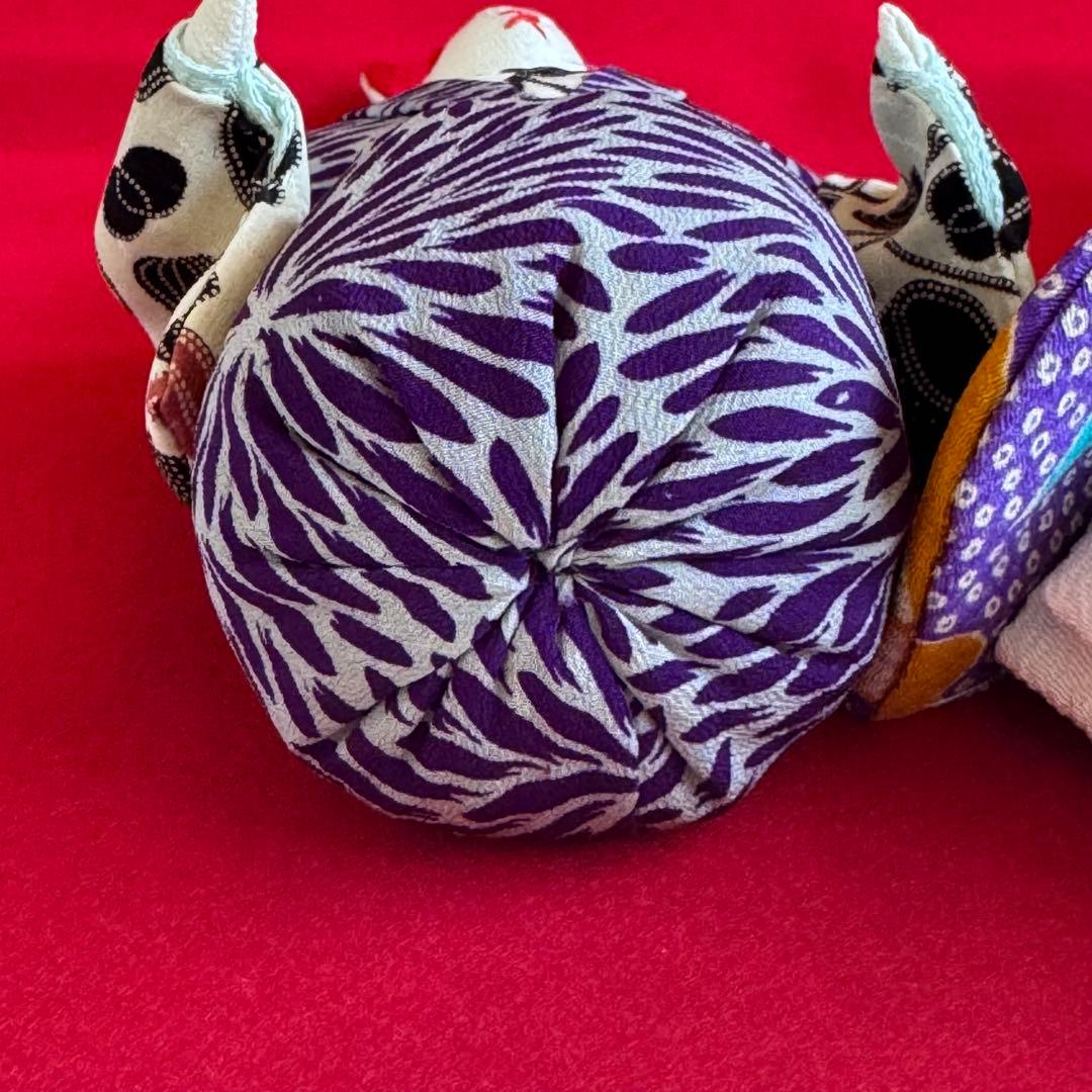 うさぎ雛　兎のひな人形　ちりめん細工