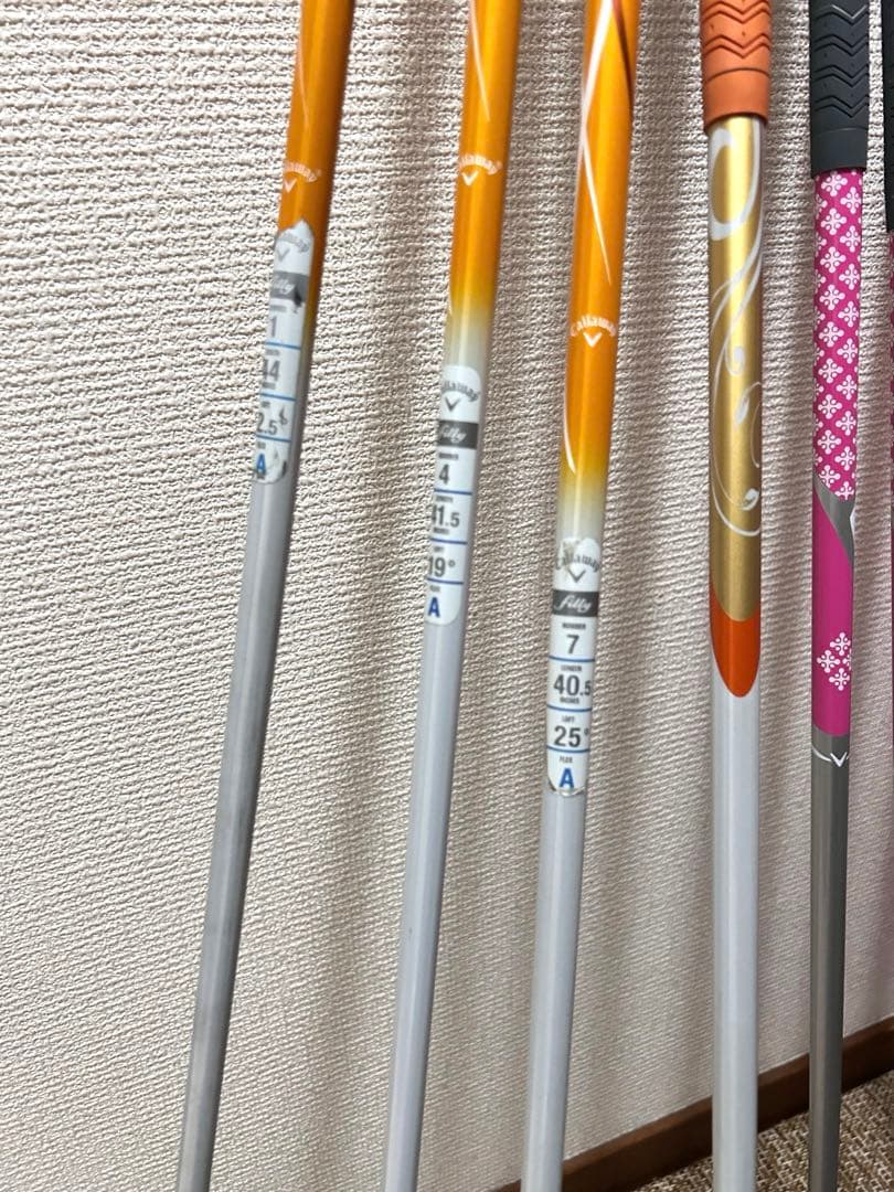 ■Callaway フィリーとソレイル　レディースクラブセット　キャディバッグ