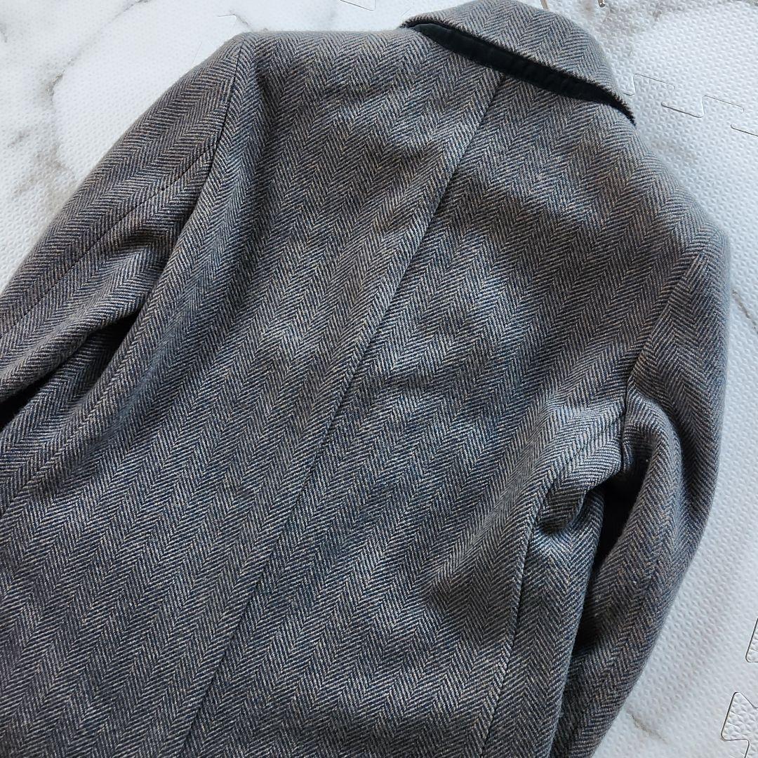 入手困難✨エトロ チェスターコート カシミヤ ヘリンボーン 大きいサイズ