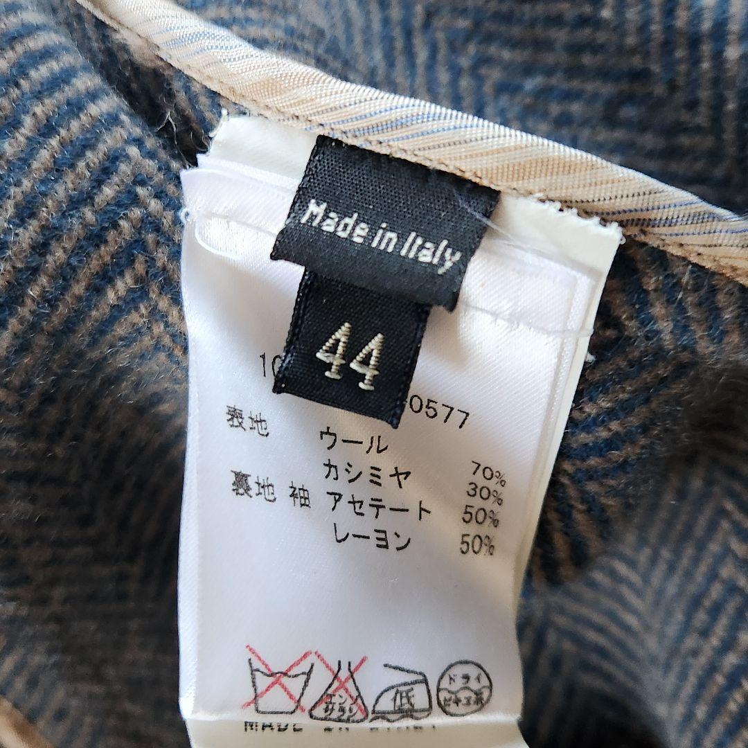 入手困難✨エトロ チェスターコート カシミヤ ヘリンボーン 大きいサイズ