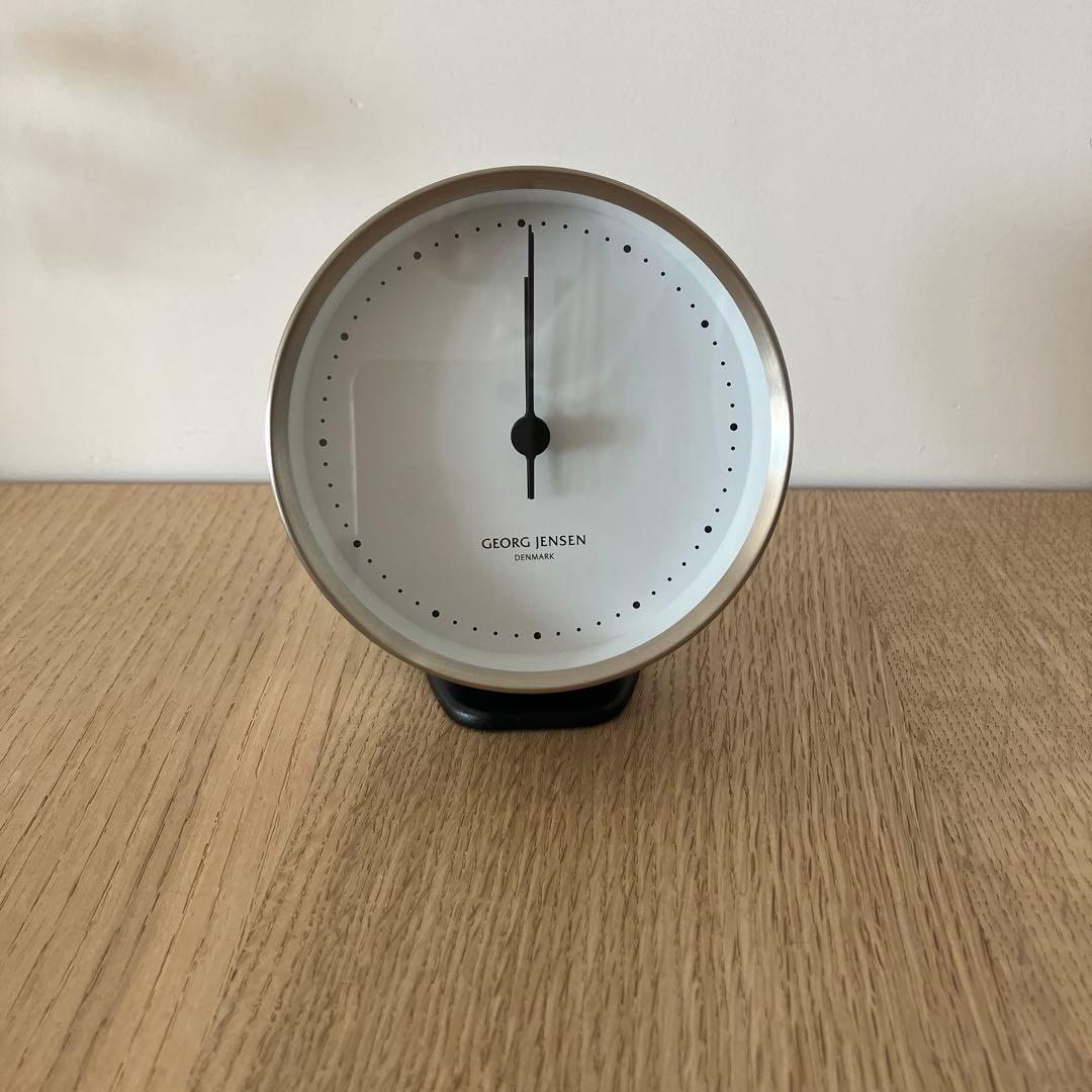 ジョージジェンセン HENNING KOPPEL ホワイトダイヤル&ホルダー